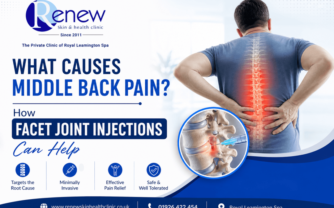 What Causes Middle Back Pain? How Facet Joint Injections Can Help