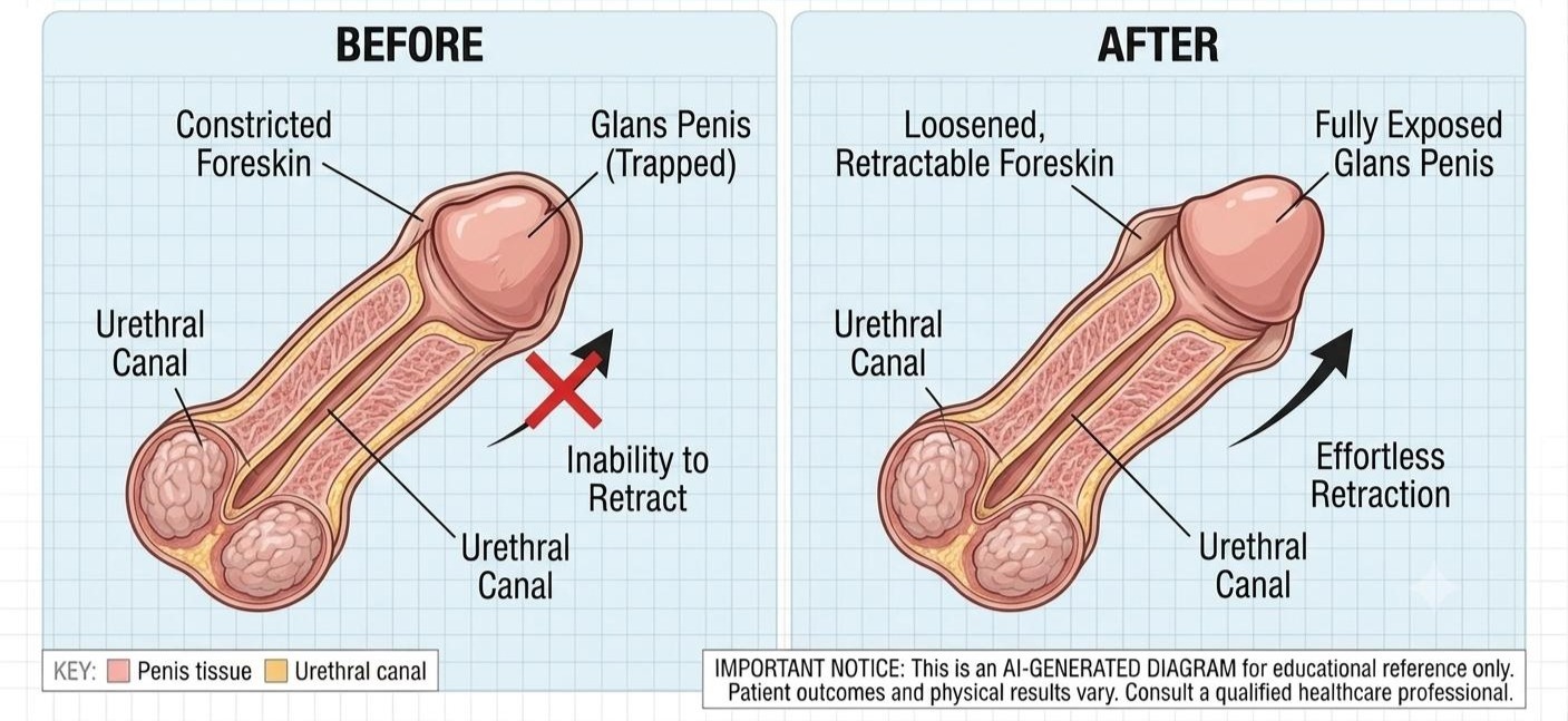 phimosis Treatment Before & After