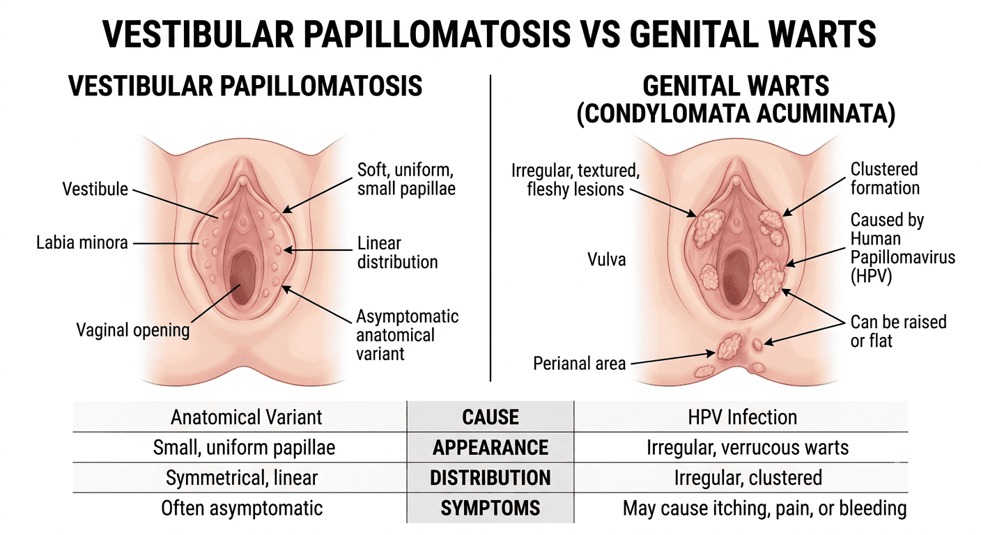 vestibular papillomatosis vs genital warts comparison vestibular papillomatosis vs genital warts comparison