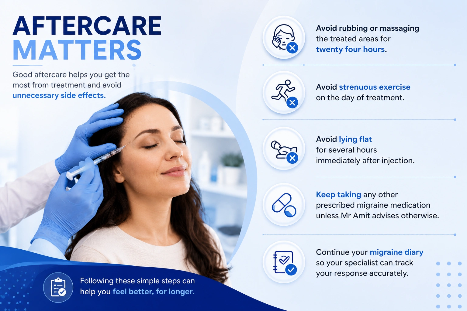 Aftercare What Not to Do After Migraine Botox Aftercare What Not to Do After Migraine Botox